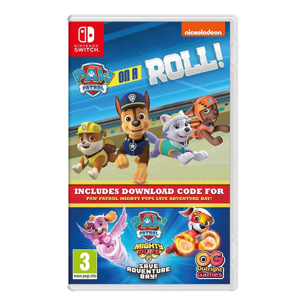 Paw Patrol on a Roll + Mighty Pups Save Adventure Bay Switch