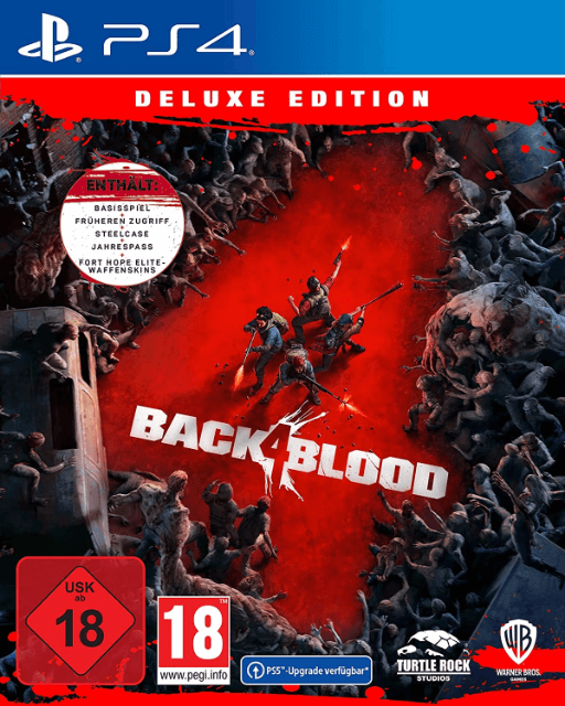PS4 Back 4 Blood Deluxe Edition
