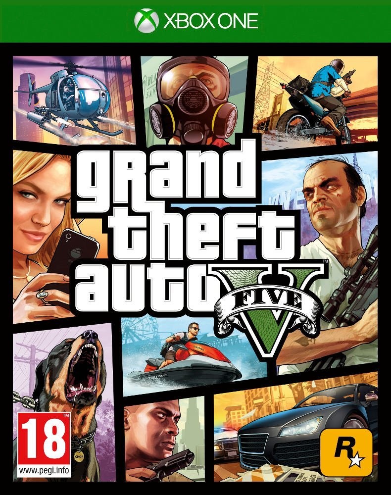 Grand Theft Auto V (GTA 5 ) Xbox One / Series X [Naudotas]