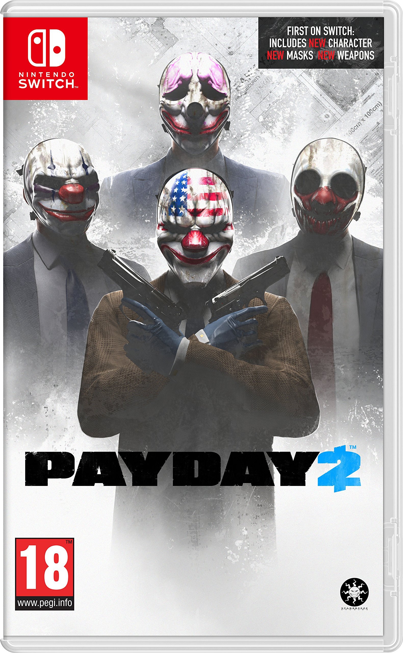 Payday 2 Nintendo Switch [Naudotas, tik žaidimo kortelė]