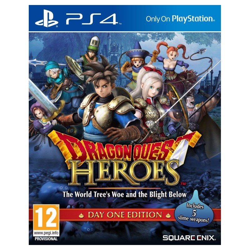 Dragon Quest Heroes The World Tree’s Woe and The Blight Below PS4