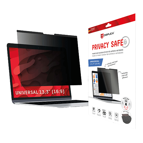 Universal Privacy Safe Glass 13,3" 16:9 ekrano apsauga