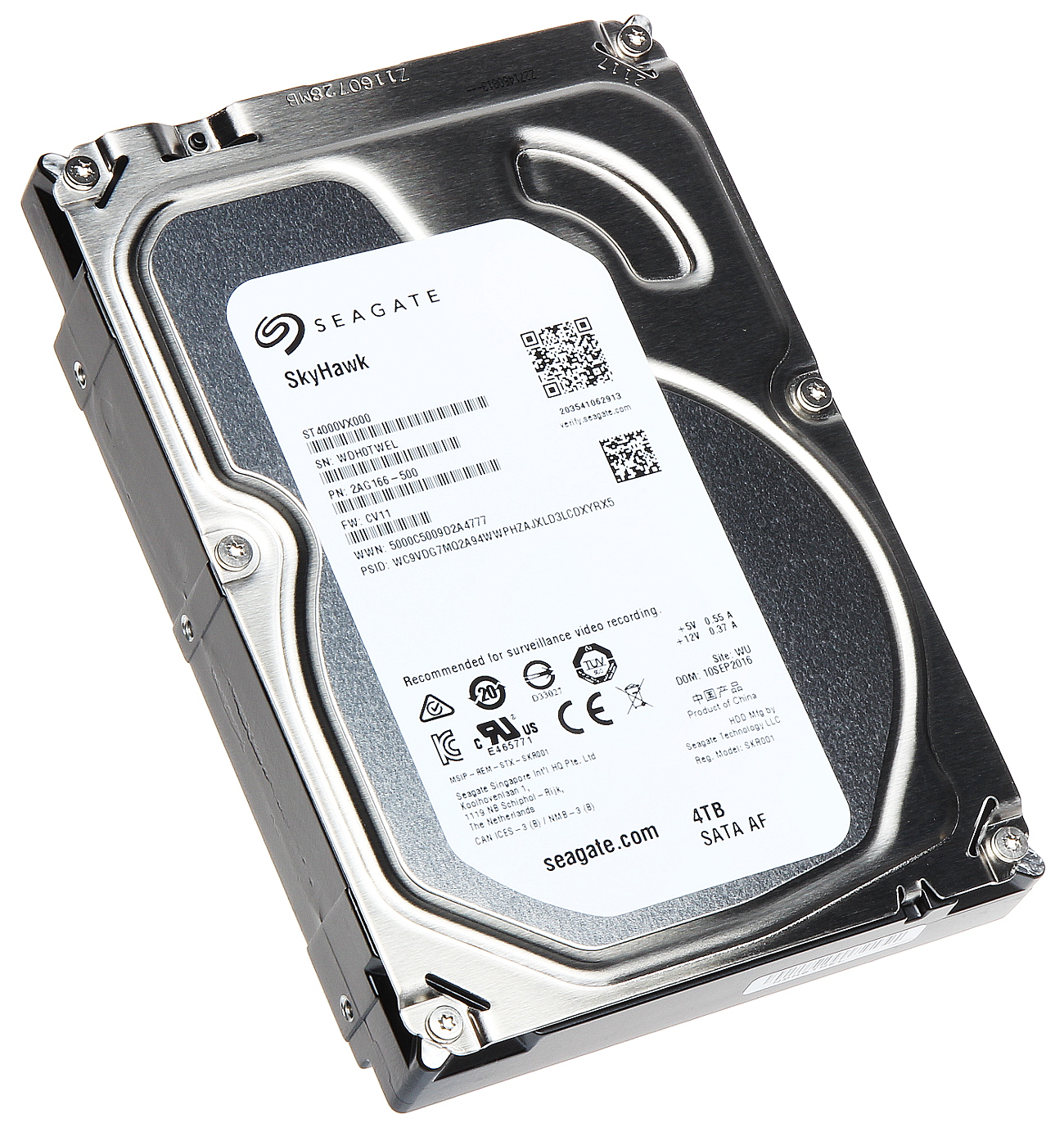 3TB Kietasis Diskas Enterprise NAS HDD ST3000VN0001 (Atnaujinta)