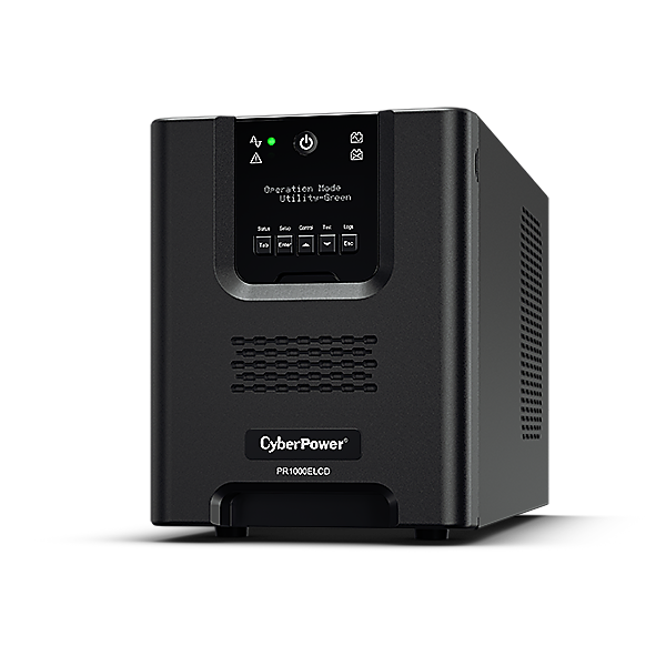 CyberPower | Smart App UPS Systems | PR1000ELCD | 1000 VA | 900 W