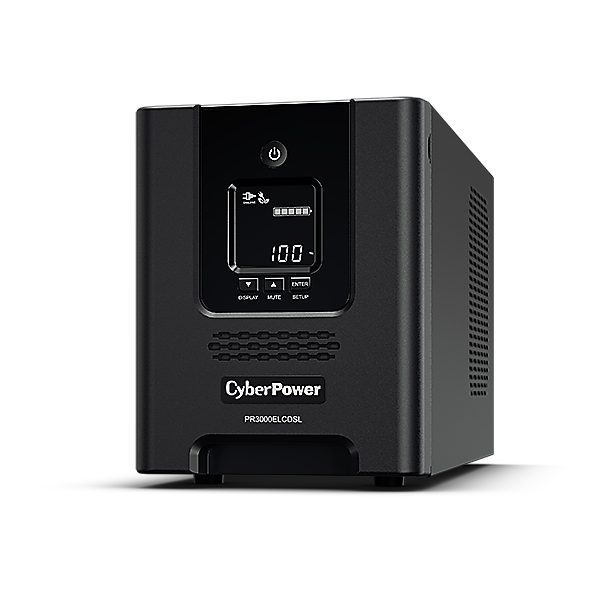 CyberPower | Smart App UPS Systems | PR3000ELCDSL | 3000  VA | 2700  W