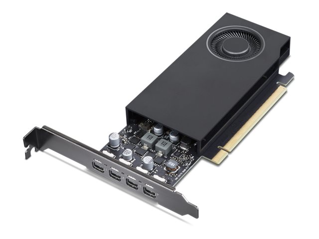 Lenovo NVIDIA RTX A1000 8GB mini-DP*4 GDDR6 Graphics card | Lenovo