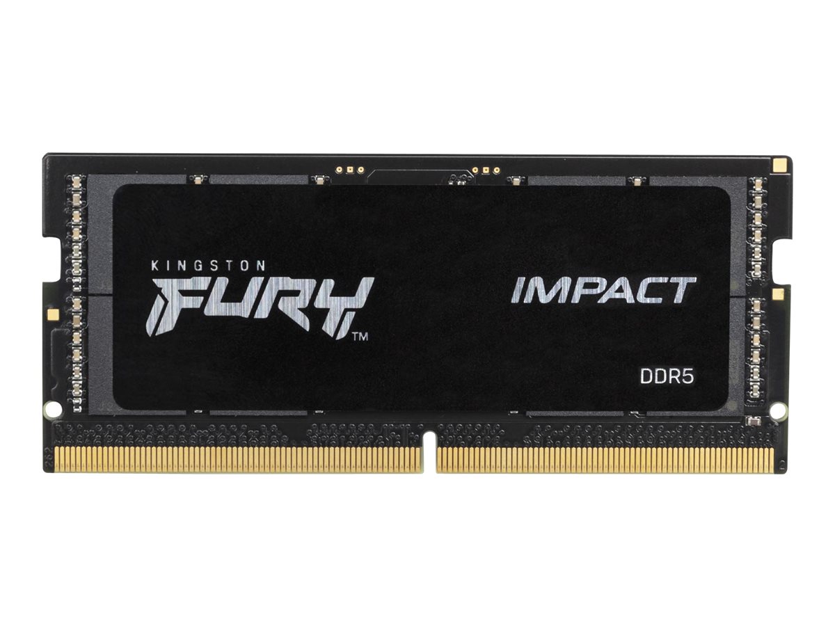Kingston Fury 32GB (16GBx2) DDR5-5600, CL40, 262-Pin, SODIMM Kit | Kingston 64 (2x32GB) GB | DDR5 | 5600 MHz | PC/server | Registered No | ECC Yes