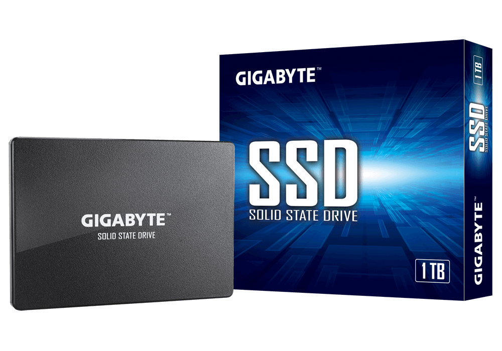 Gigabyte | GP-GSTFS31100TNTD | 1000 GB | SSD form factor 2.5-inch | Solid-state drive interface SATA | Read speed 550 MB/s | Write speed 500 MB/s