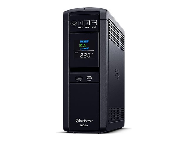 CyberPower | Backup UPS Systems | CP1600EPFCLCD | 1600 VA | 1000 W