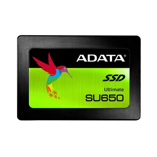 ADATA | Ultimate SU650 | ASU650SS-240GT-R | 240 GB | SSD form factor 2.5” | Solid-state drive interface SATA | Read speed 520 MB/s | Write speed 450 MB/s