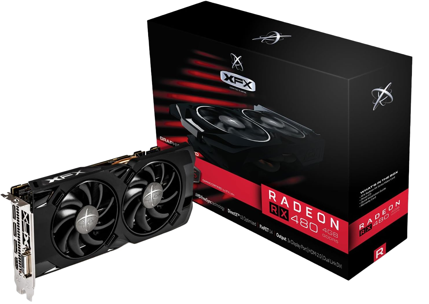 Vaizdo plokštė XFX RX 470 8GB