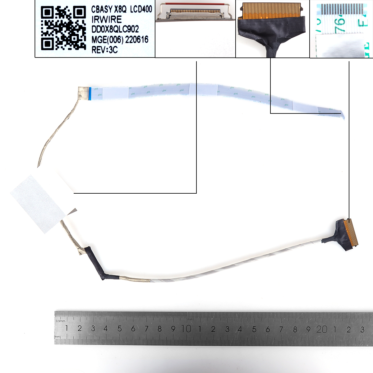 Ekrano kabelis šleifas  HP ProBook 440 G8 450 G8