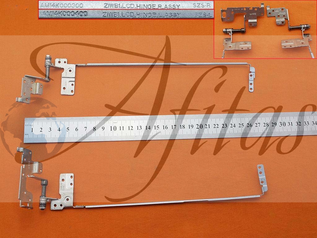 Ekrano vyriai lankstai Lenovo B50 B50-30 B50-45