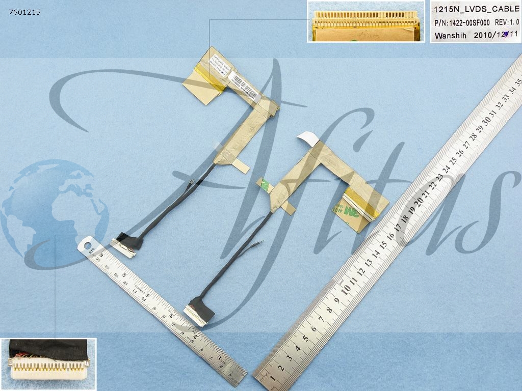 Ekrano kabelis Asus EEE PC 1215 1215T  1201HAB  1201N  1215B