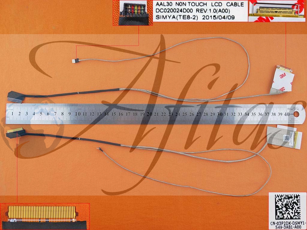 Ekrano kabelis Dell Inspiron 17 5758 5000