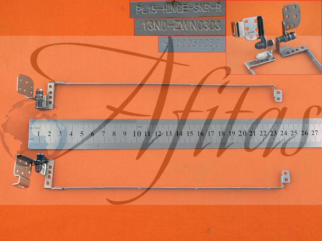 Ekrano vyriai lankstai Toshiba Satellite C850 C855 L850