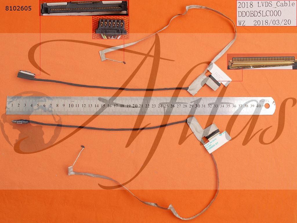 Ekrano kabelis  Toshiba C70 C70-D C70-A C75 C75-D C75-A