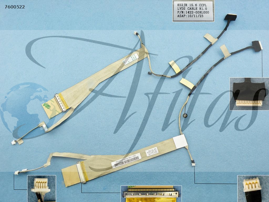 Ekrano kabelis Asus K52 K52F K52JR K52JE K52n