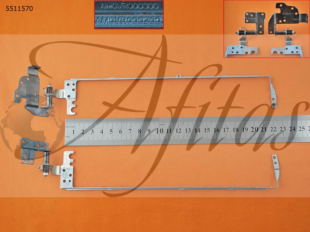 Ekrano vyriai lankstai Acer Aspire E1-570  E1-530