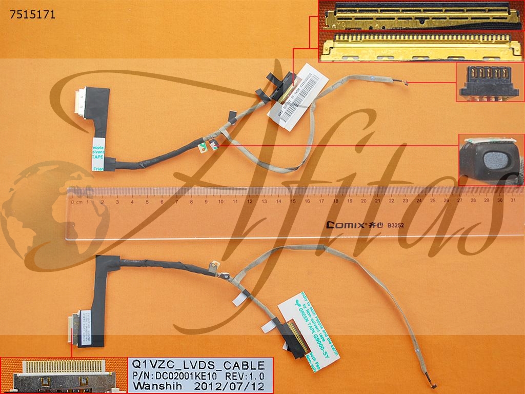 Ekrano kabelis Acer Aspire V5-131 V5-171 C710 Q1VZC