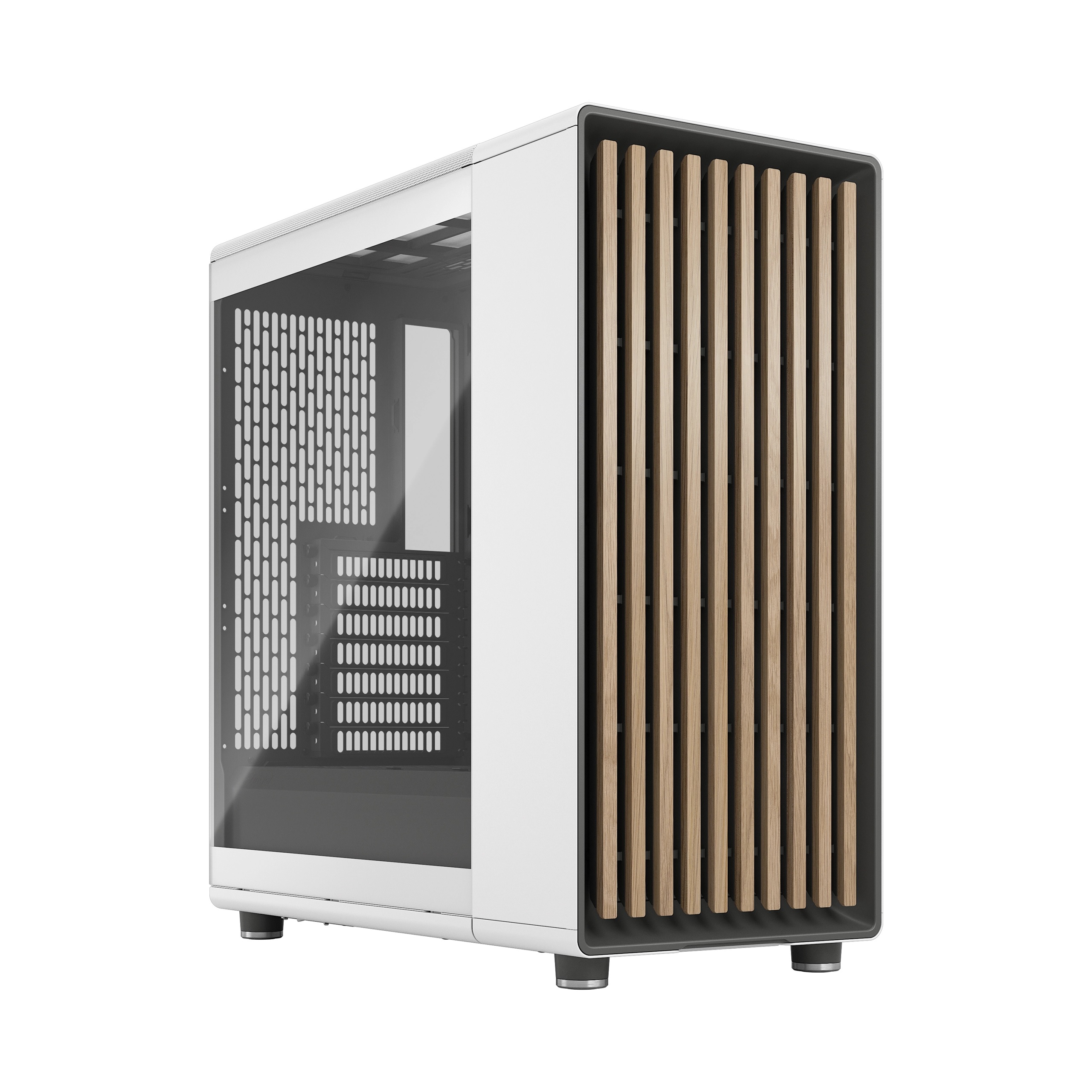 Fractal Design North Chalk White TG Clear Tint | Fractal Design