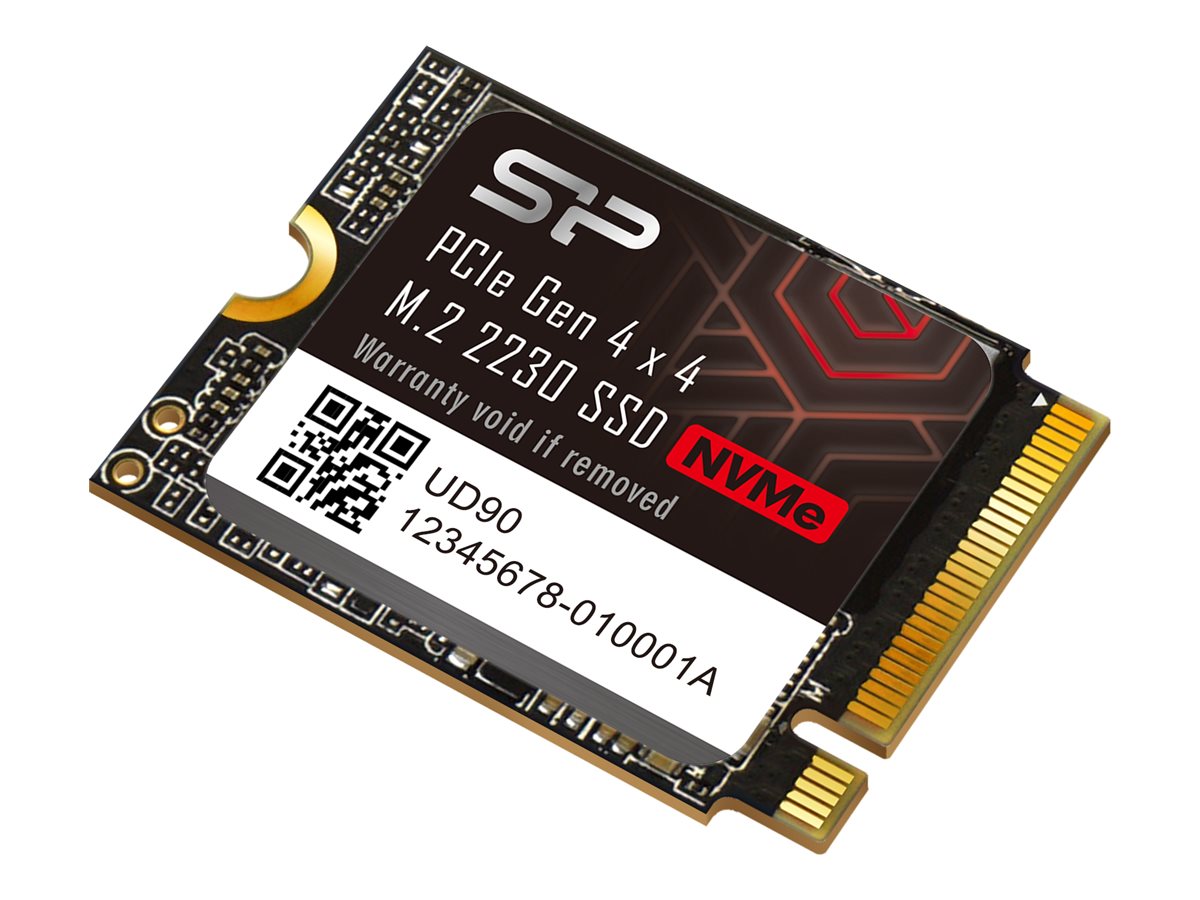 Silicon Power SSD | UD90 2230 | 1000 GB | Solid-state drive interface PCIe Gen 4x4 | Read speed 4900 MB/s | Write speed 3200 MB/s