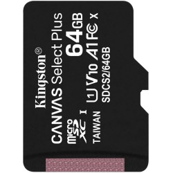 Atminties kortelė Kingston 64 GB MicroSDXC Canvas select plus