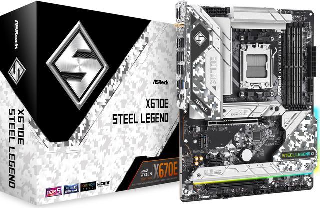 ASRock | B760M Steel Legend WiFi | Processor family Intel | Processor socket LGA1700 | DDR5 DIMM | Memory slots 4 | Supported hard disk drive interfaces SATA3, 3 Hyper M.2 | Number of SATA connectors 4 | Chipset B760 | Micro ATX