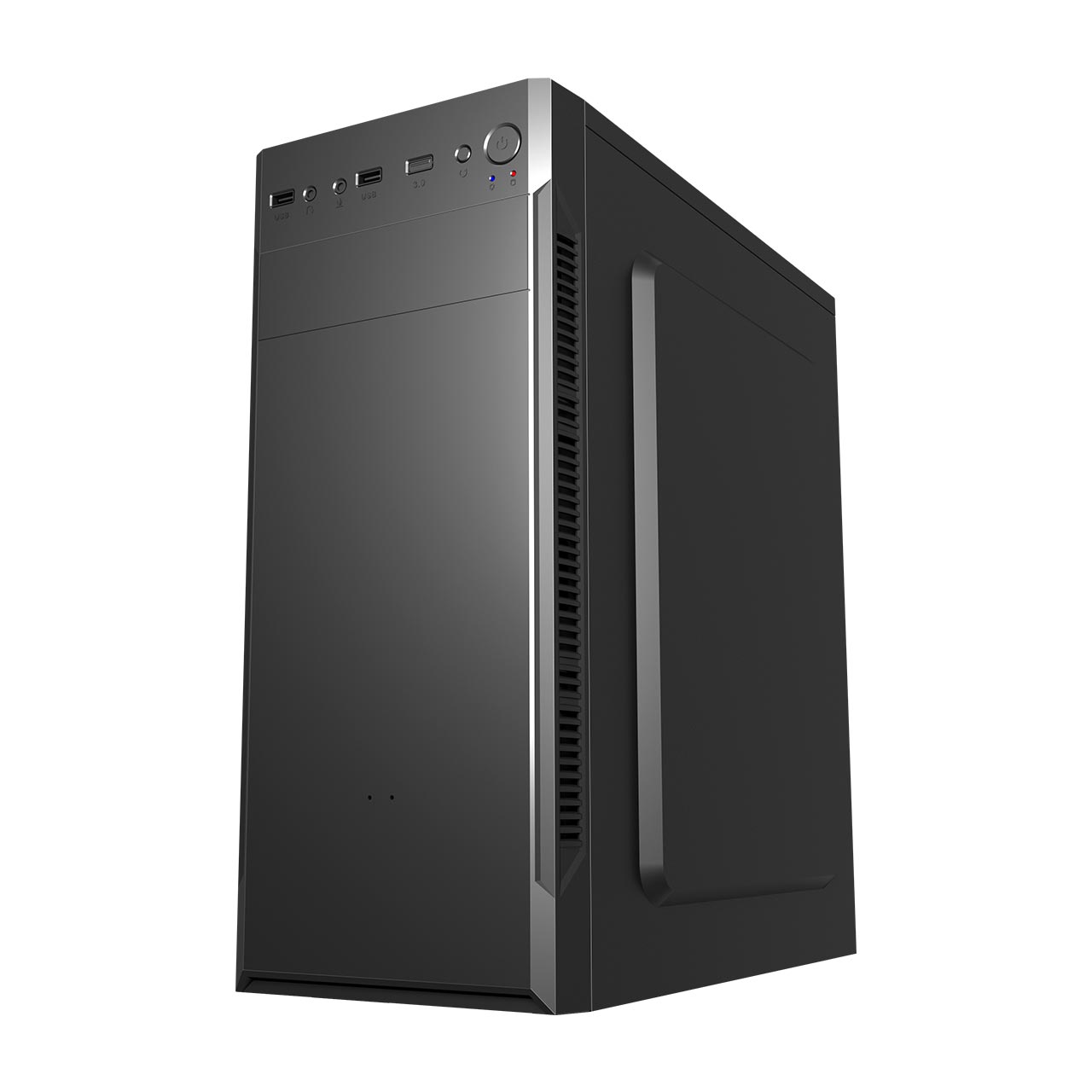 Fortron Case | CMT160 | Black | ATX Mid-Tower | Power supply included No