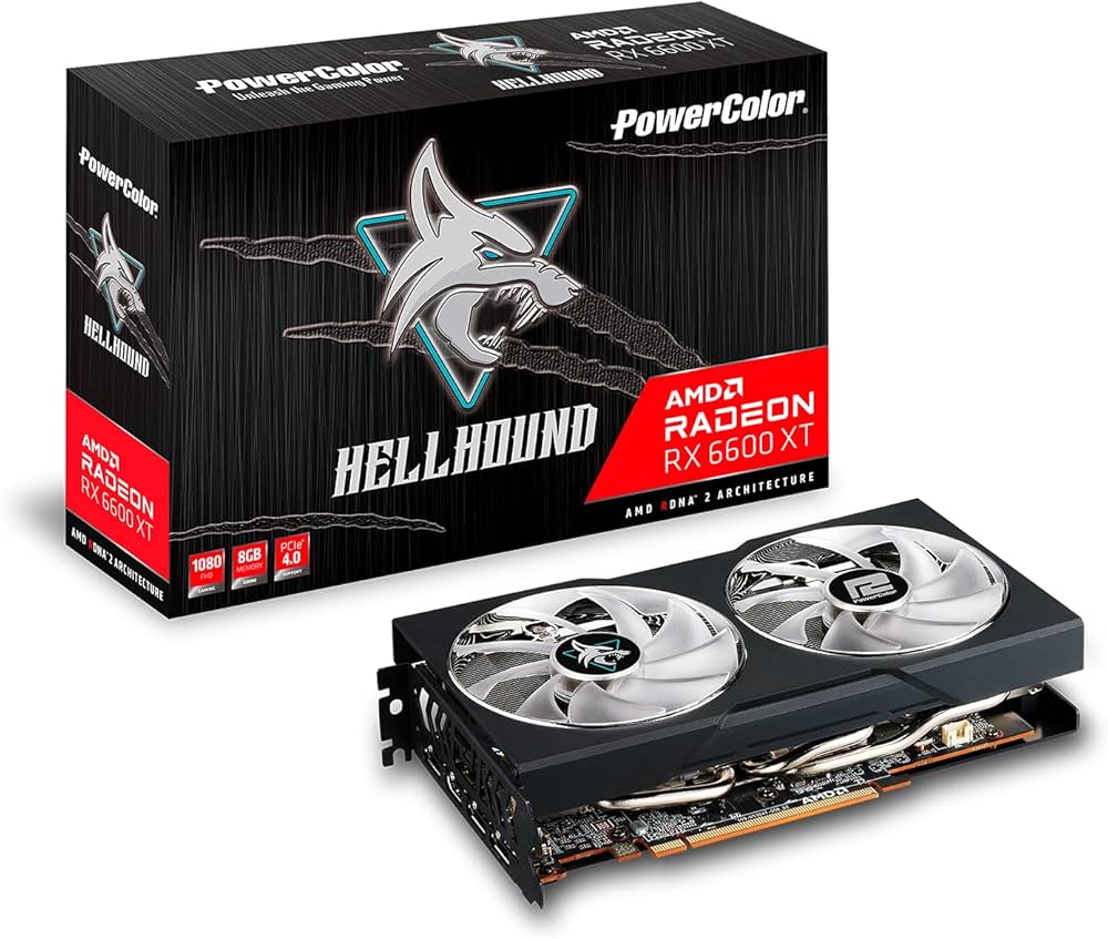 Hellhound AMD Radeon™ RX 6600 XT 8GB GDDR6