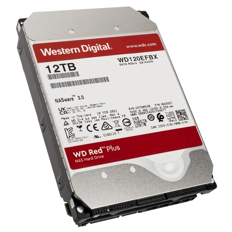 12TB Western DIgital RED PRO- NAS Hard Drive - WD120EFBX (Atnaujinta)