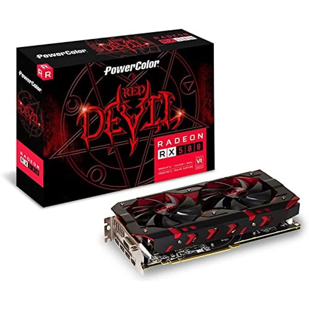 Vaizdo plokštė PowerColor RX 580 8GB