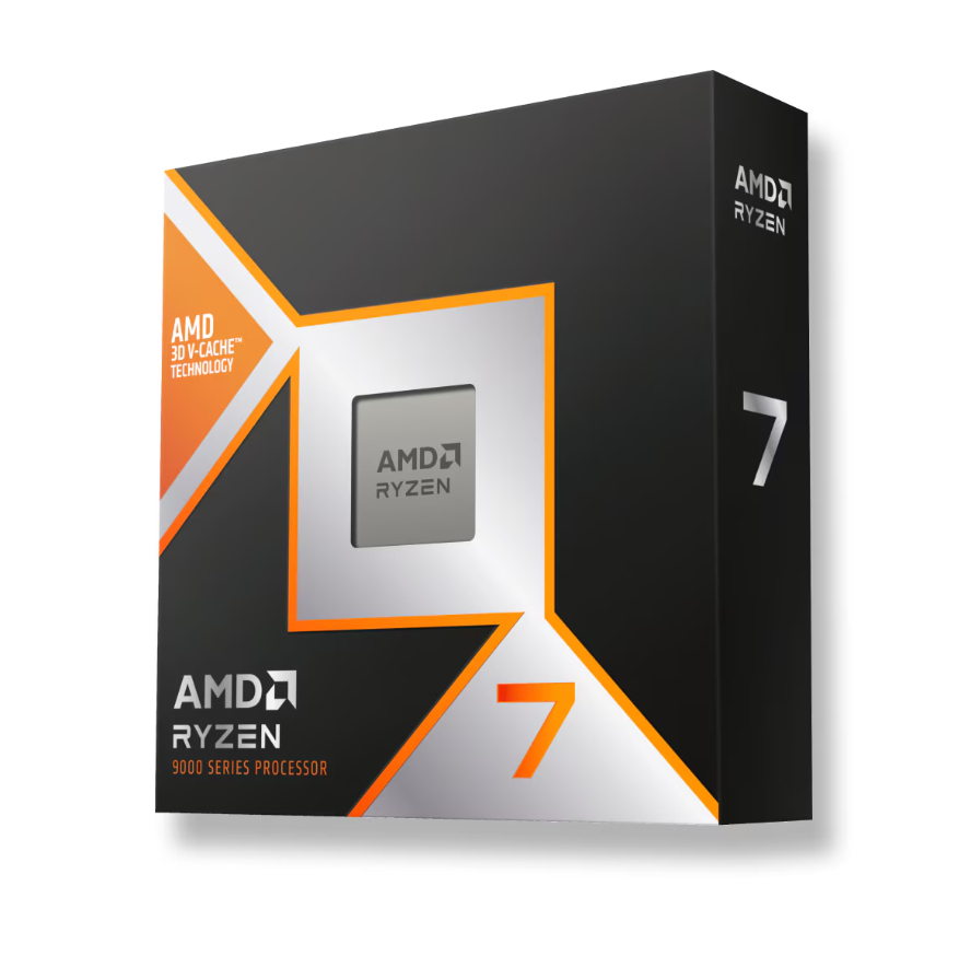 AMD Ryzen 7 9800X3D | 5.2 GHz | AM5 | Processor threads 16 | AMD | Processor cores 8