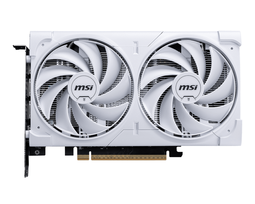 MSI GeForce RTX 5060 8G VENTUS 2X OC WHITE | NVIDIA | 8 GB | GeForce RTX 5060 | GDDR7 | HDMI ports quantity 1 | PCI Express Gen 5 x16 (uses x8)