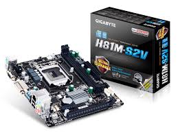 Pagrindinė plokštė GIGABYTE H81M-S2V (Atnaujinta)