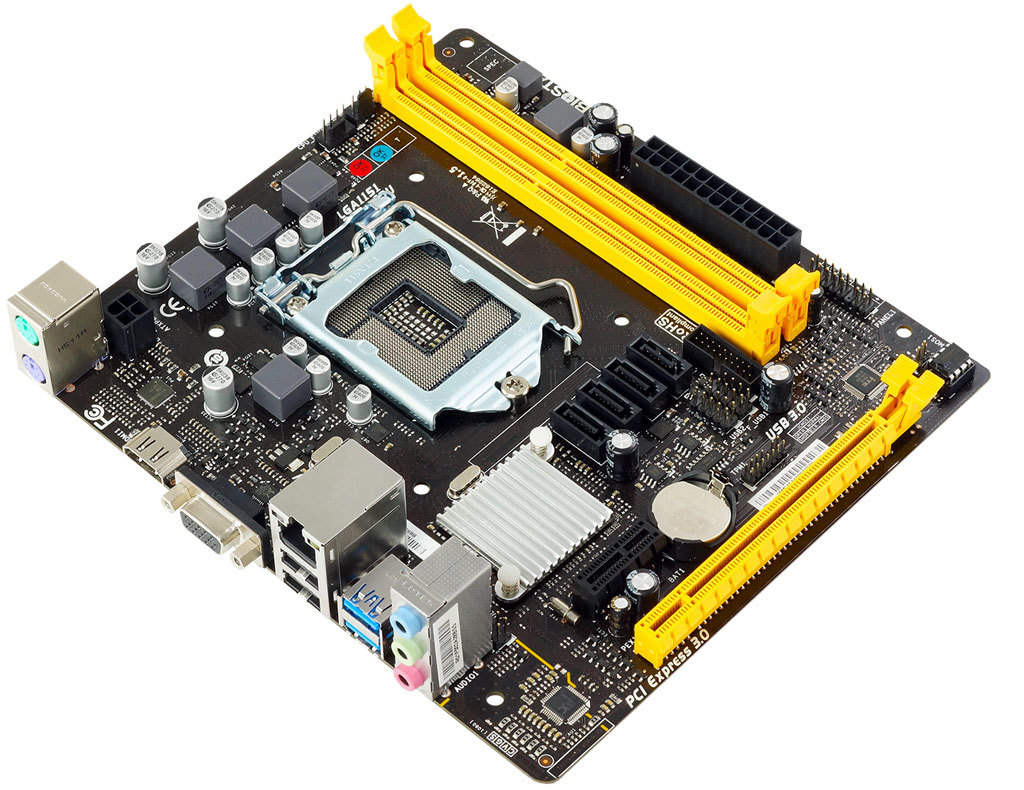 Pagrindinė plokštė BIOSTAR H110MHV3 VER 7.2 (Atnaujinta)