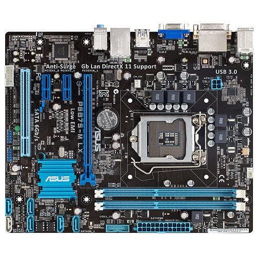 Pagrindinė plokštė ASUS P8B75-M LX (Atnaujinta)
