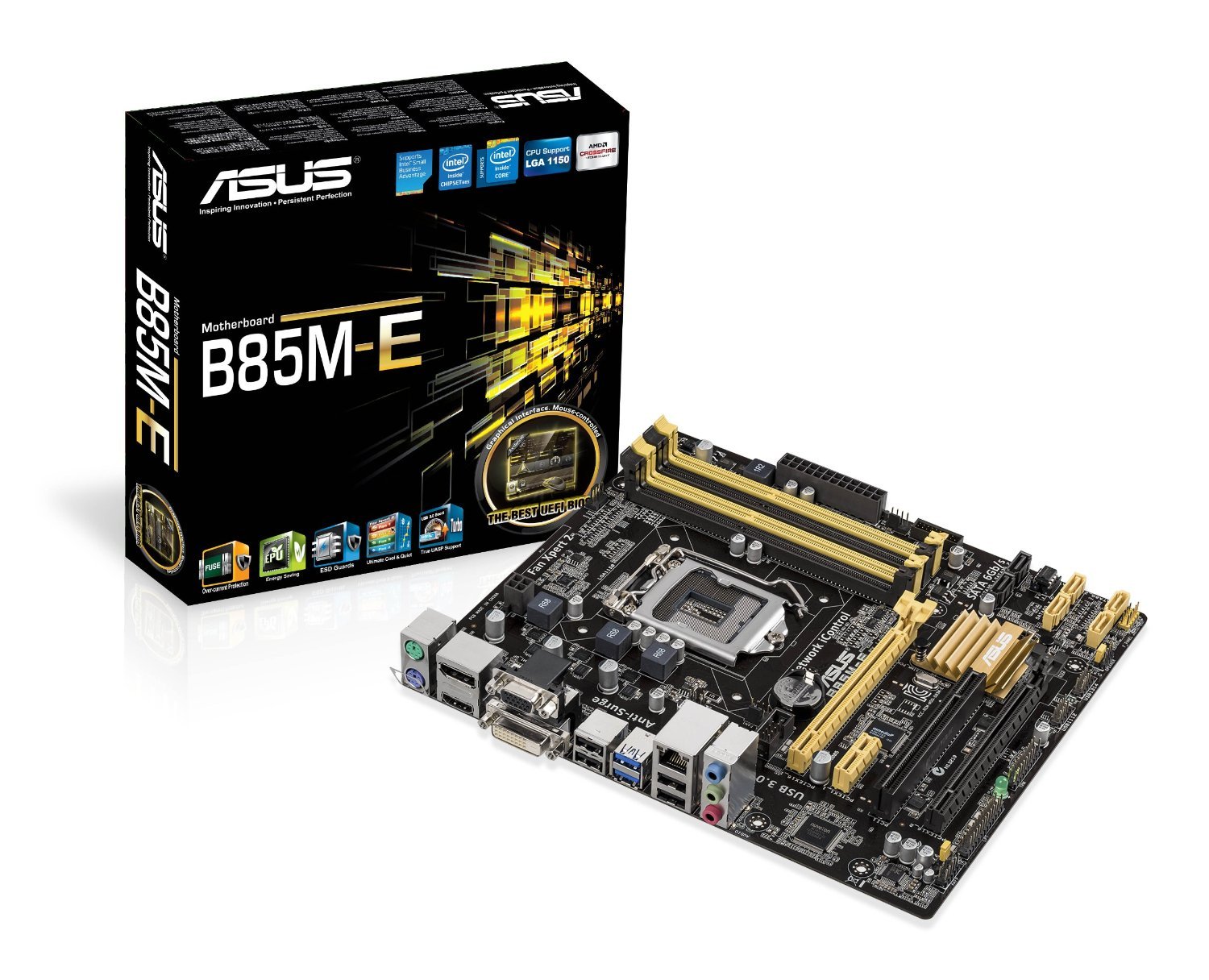 Pagrindinė plokštė ASUS B85M-E (Atnaujinta)
