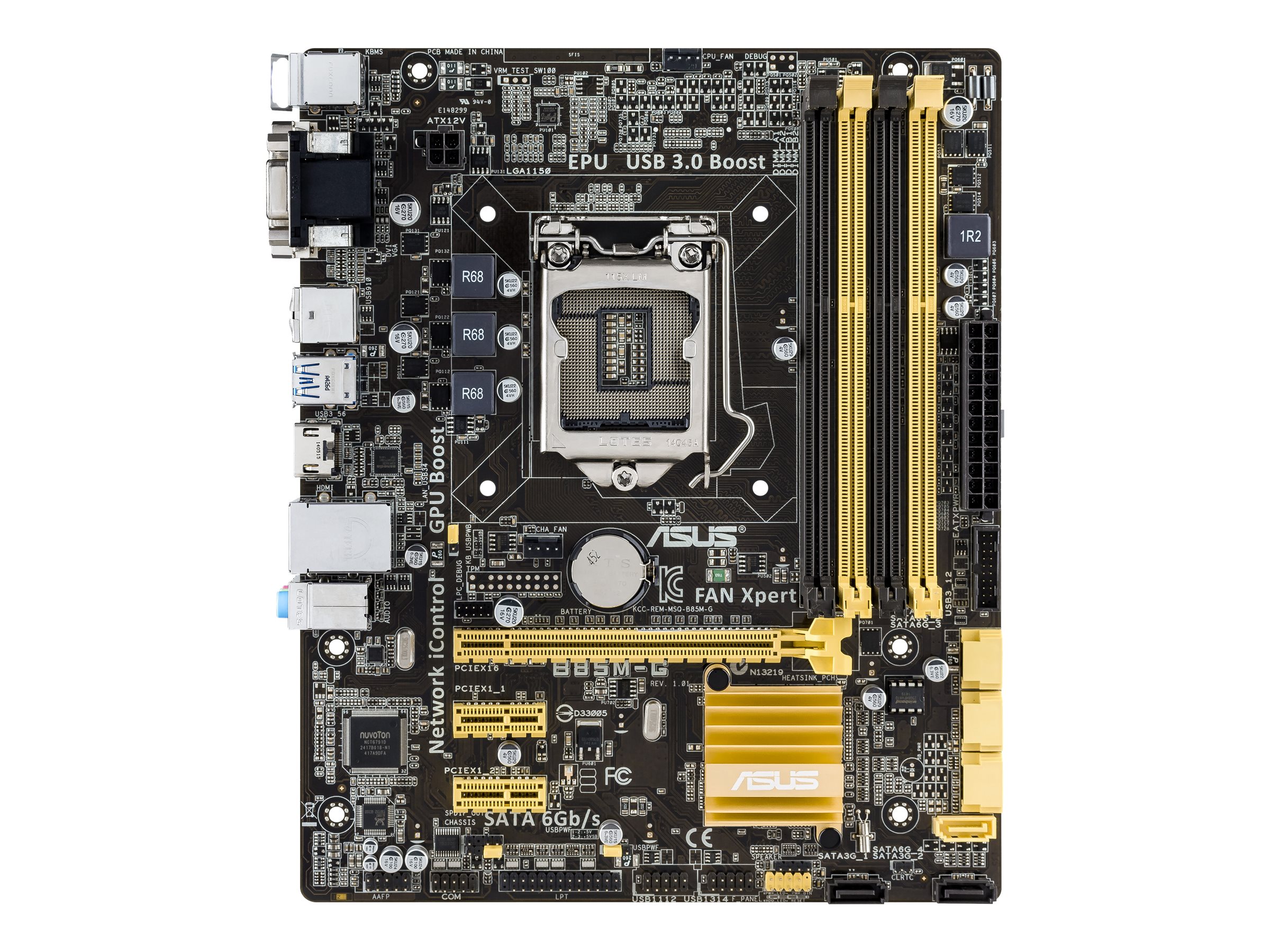 Pagrindinė plokštė ASUS B85M-G (Atnaujinta)