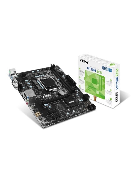 Pagrindinė plokštė MSI H110M ECO (Atnaujinta)