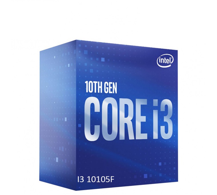 Intel | i3-10105F | 3.7 GHz | LGA1200 | Processor threads 8 | Intel Core i3 | Processor cores 4