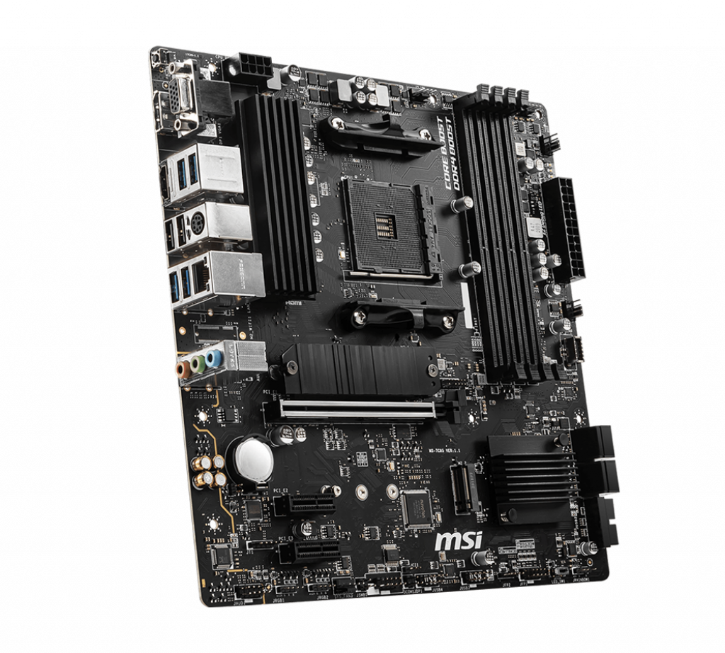 MSI | B550M PRO-VDH | Processor family AMD | Processor socket AM4 | DDR4 | Memory slots 4 | Number of SATA connectors 4 | Chipset AMD B | Micro ATX