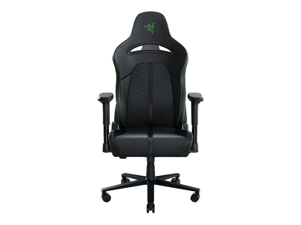 Razer Ergonomic Gaming Chair Enki X EPU Synthetic Leather; Steel; High density Polyurethane Moulded Foam | Black/Green