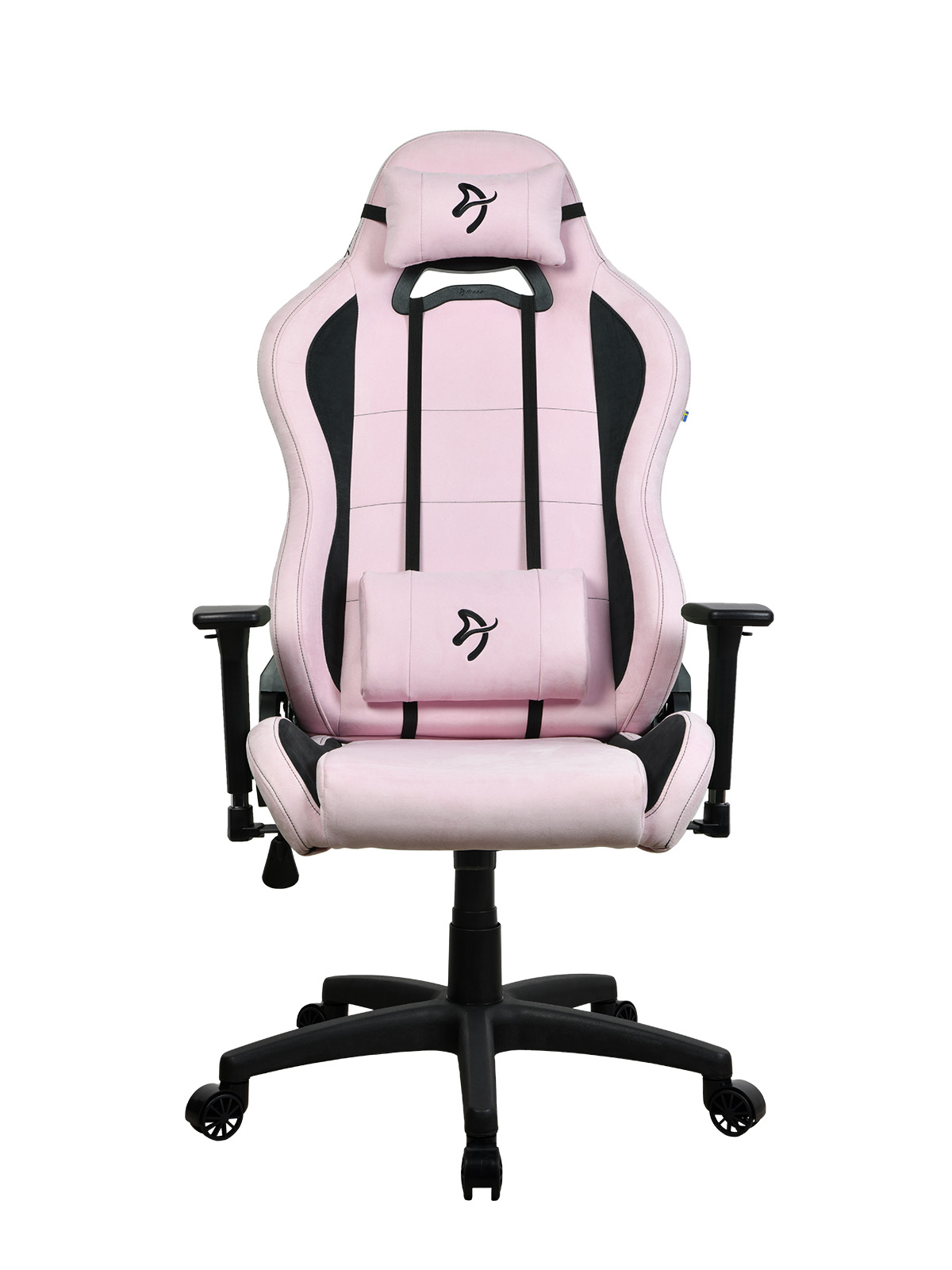 Arozzi Frame material: Metal; Wheel base: Nylon; Upholstery: Supersoft | Arozzi | Gaming Chairs | Torretta SuperSoft | Pink