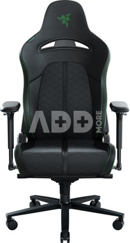 Razer Enki Gaming Chair with Enchanced Customization, Black/Green | Razer Ergonomic Gaming Chair Enki EPU Synthetic Leather; Steel; Aluminium | Black/Green