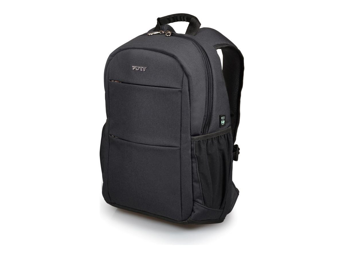 PORT DESIGNS | ECO SYDNEY | Fits up to size 13/14 " | Backpack | Black | Shoulder strap