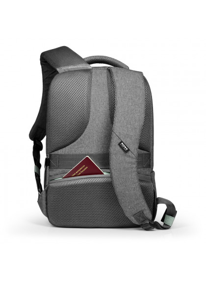 PORT DESIGNS | YOSEMITE Eco XL | Laptop Backpack | Backpack | Grey | Shoulder strap