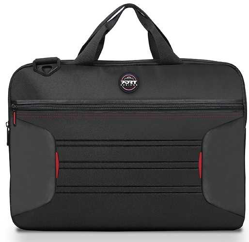 PORT DESIGNS | PREMIUM PACK 17.3 | Messenger - Briefcase | Black