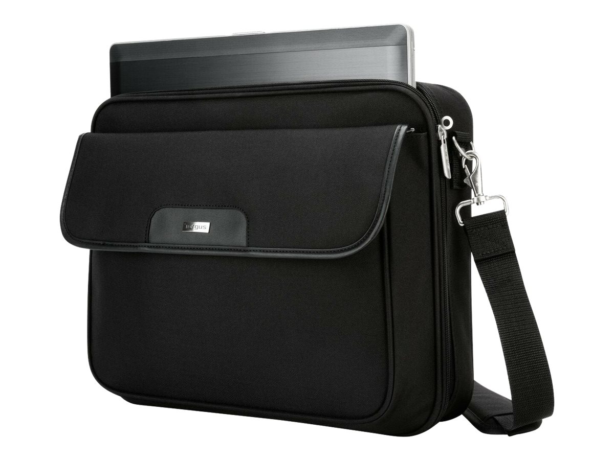 Targus | CN01 | Notepac Clamshell Case | Black | 15.6-16 " | Shoulder strap