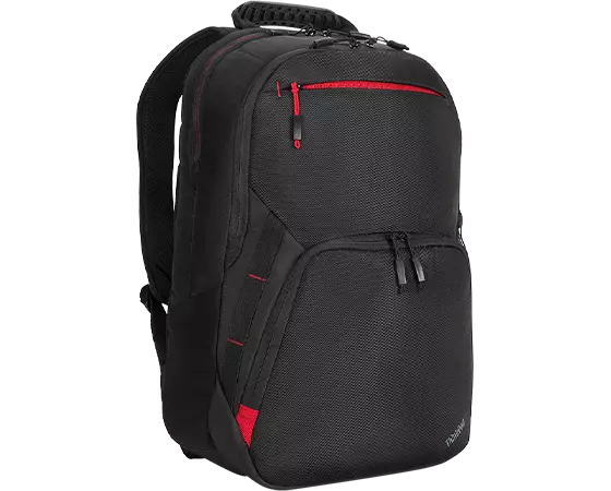 Lenovo | ThinkPad Essential Plus 15.6-inch Backpack (Sustainable & Eco-friendly, made with recycled PET: Total 28% Exterior: 60%) | Essential | Backpack | Black | 15.6 "